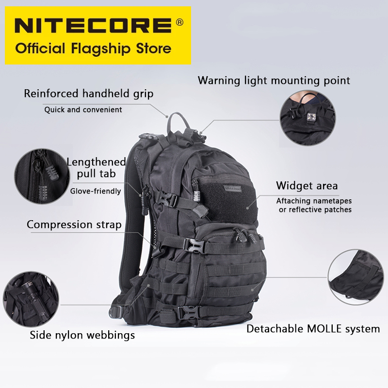 NITECORE BP20 20L Rugzak Pende - Rucksack Military Style recensie en prijs