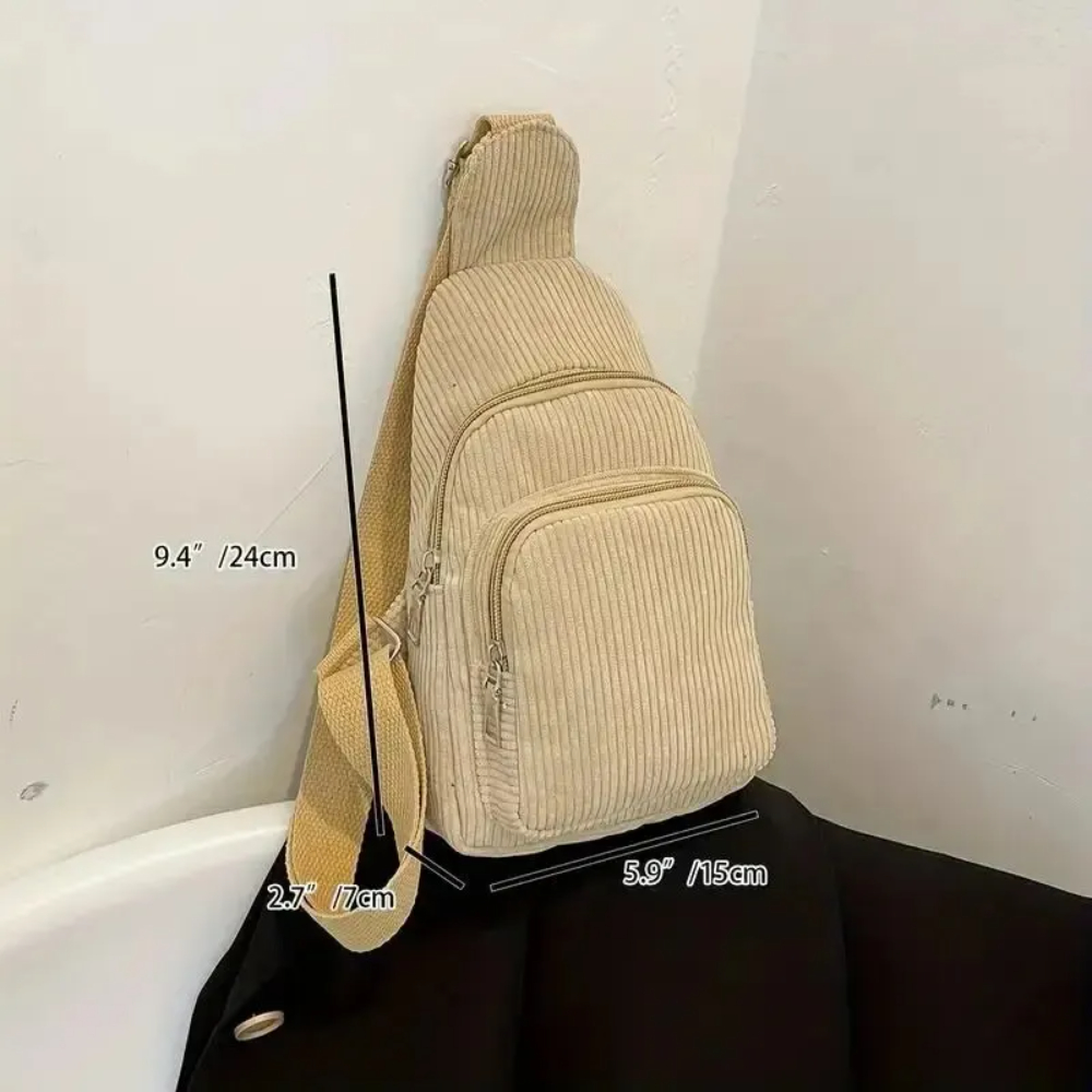 Vintage corduroy crossbody tas - Mini Backpack Purse recensie en prijs