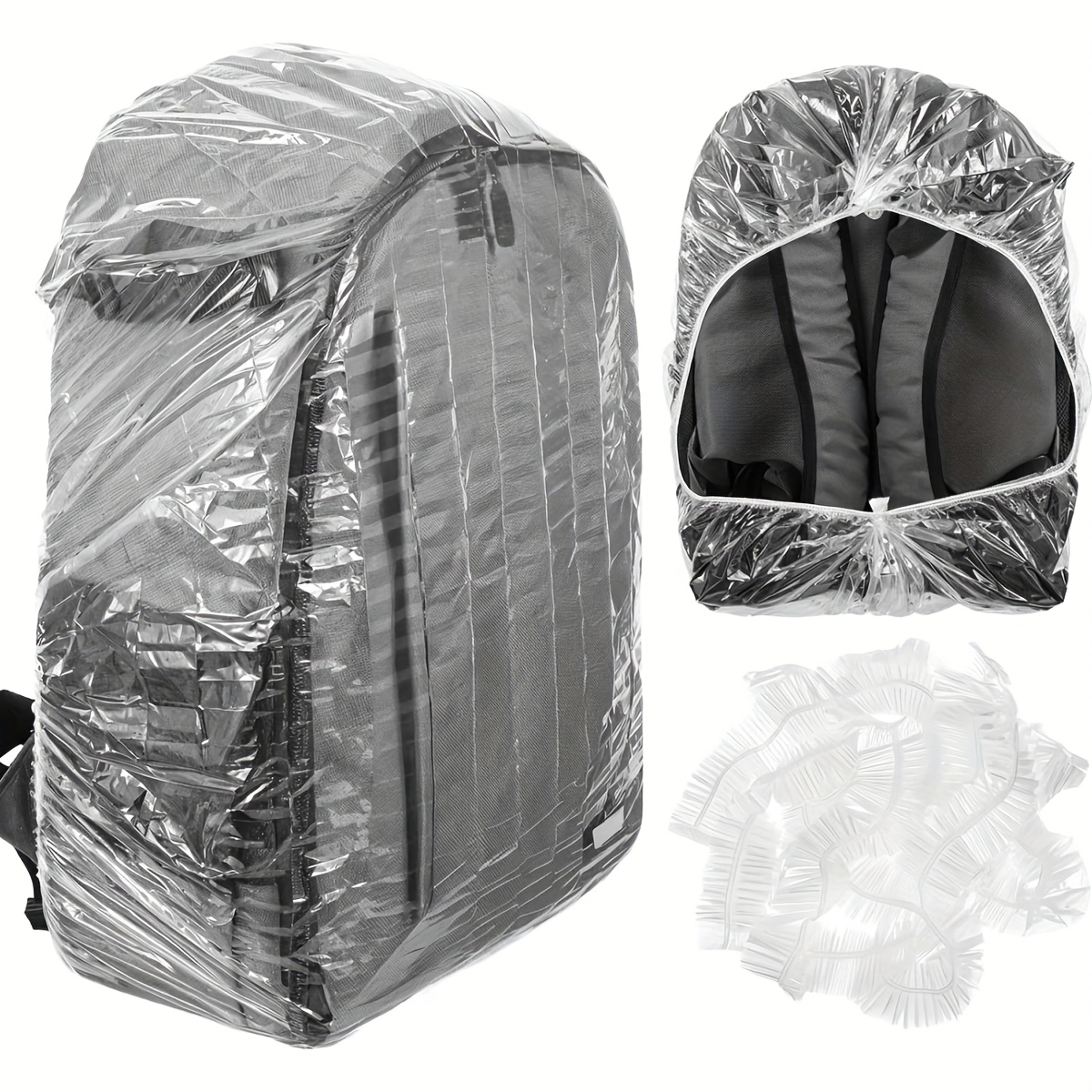 10 stuks elastische wegwerprug - Rain Cover Backpack recensie en prijs