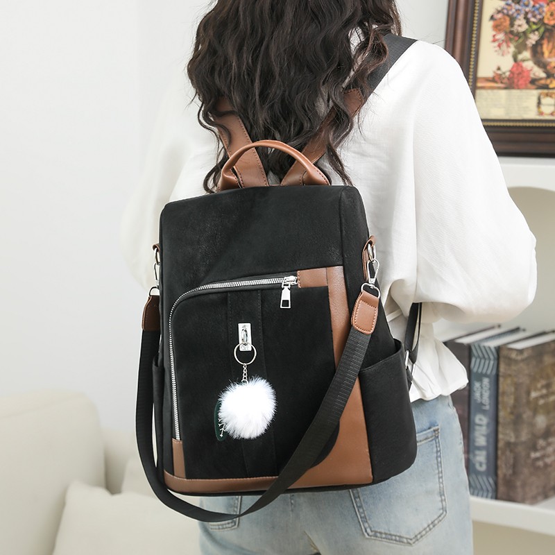 Mode Dames Nylon Rugzak Preppy - Travel Backpack Anti Theft recensie en prijs